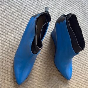 Toga Pulla Women's Blue Ankle Boots